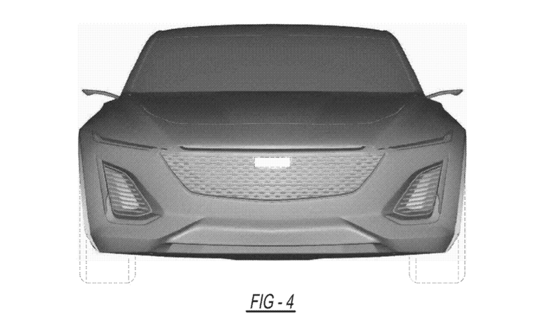 Illustration for article titled Cadillac CT5 Coupe Possibly Revealed In Patent Drawings And It Looks Great